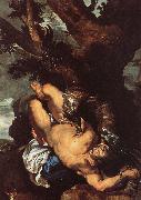 Peter Paul Rubens Wearing the necklace painting